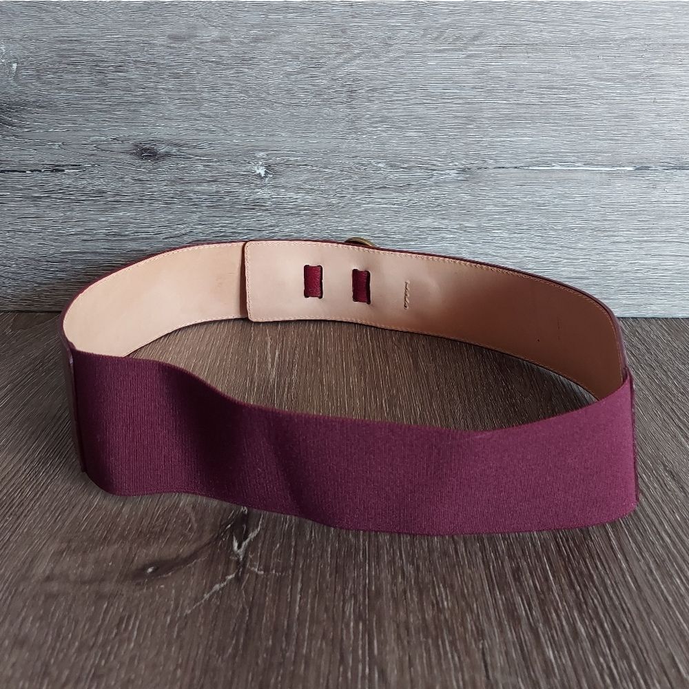 Brave Red Leather Belt Large - Picture 2 of 6